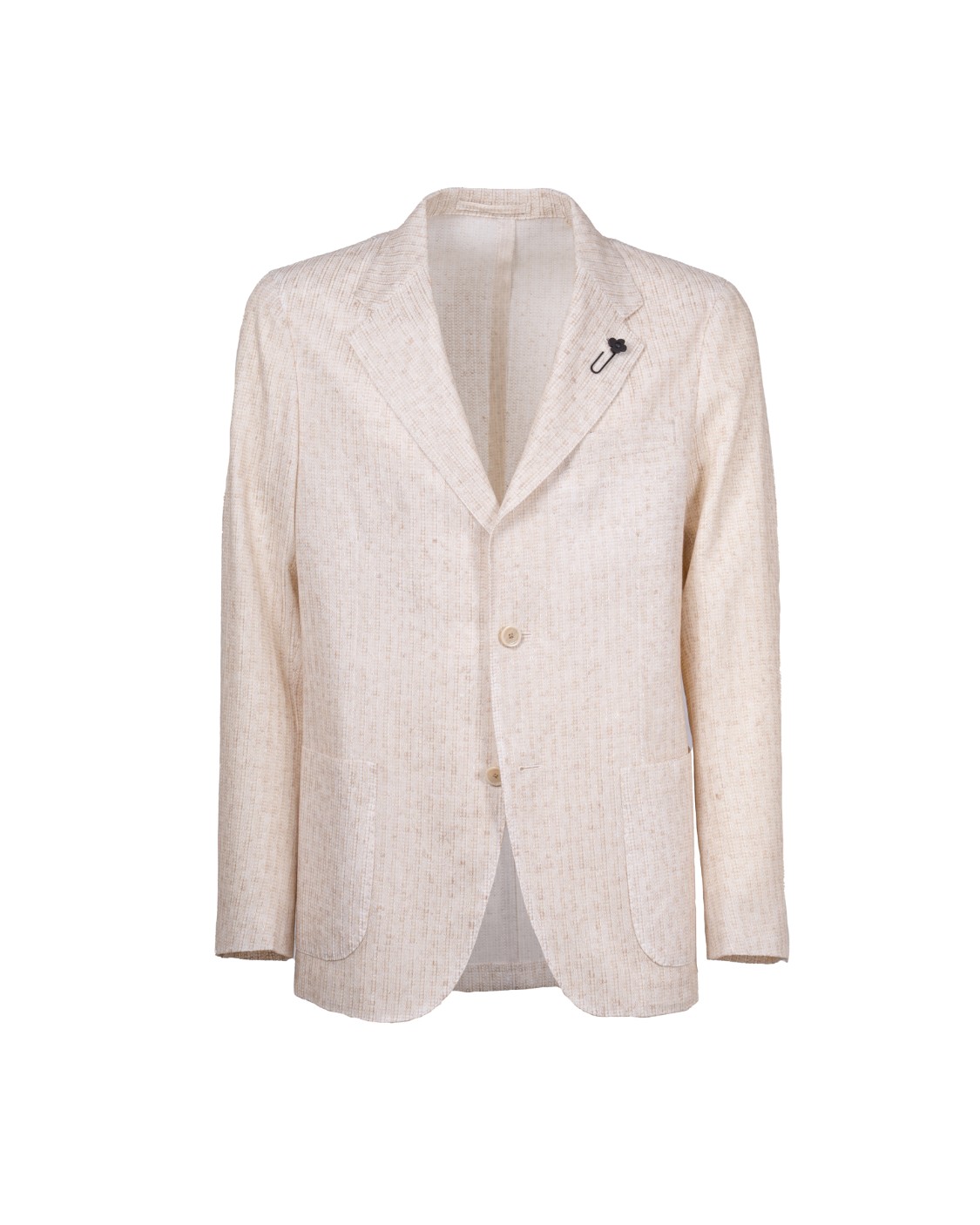 shop LARDINI  Giacca: Lardini blazer decostruito.
Blazer monopetto a maniche lunghe.
Scollo a V con revers.
Chiusura con bottoni.
Polsi con bottoni.
Due tasche laterali a toppa.
Spilla Fiore sul davanti.
Composizione: 51% Lyocel 49% Lino.
Made in Italy.. ESLKJ5E ESJ64042-150 number 7432006